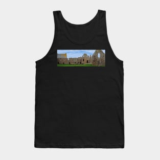 Panorama of Dunnottar castle in Aberdeenshire, Scotland Tank Top